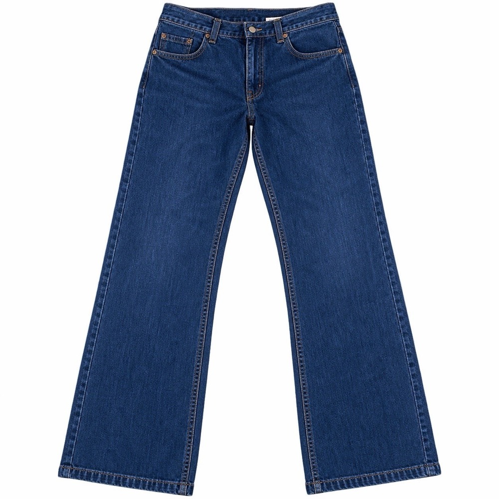 Levi's Vintage 577 Women's Jeans 32x32 Loose Fit Low Rise Blue Made USA Size 12